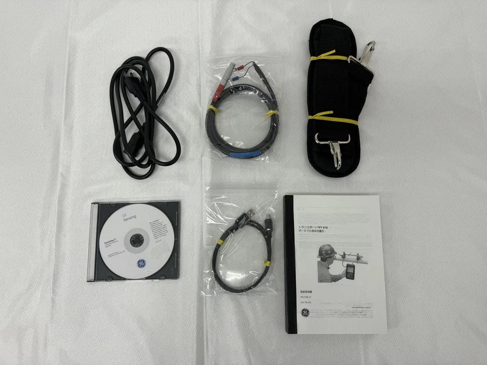 GE panametrics pt878-11 Portable Ultrasonic Flow Meter