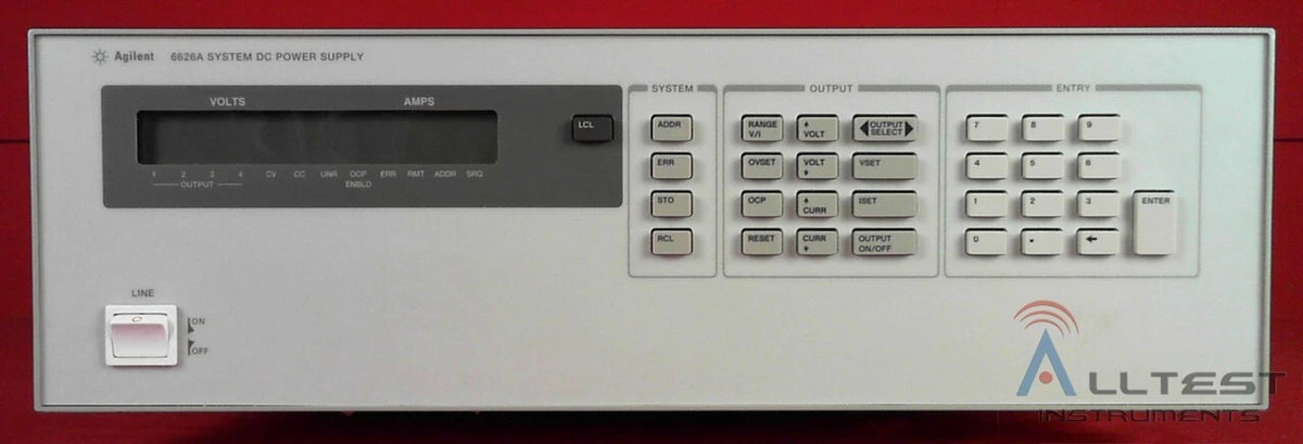 Agilent - Keysight 6626A Precision Quad Output DC Power Supply