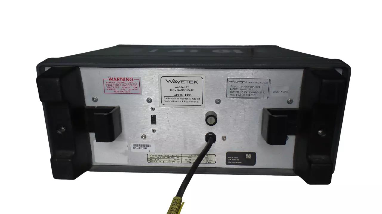 WAVETEK 188-S-1257 Sweep Function Generator with Advanced Features
