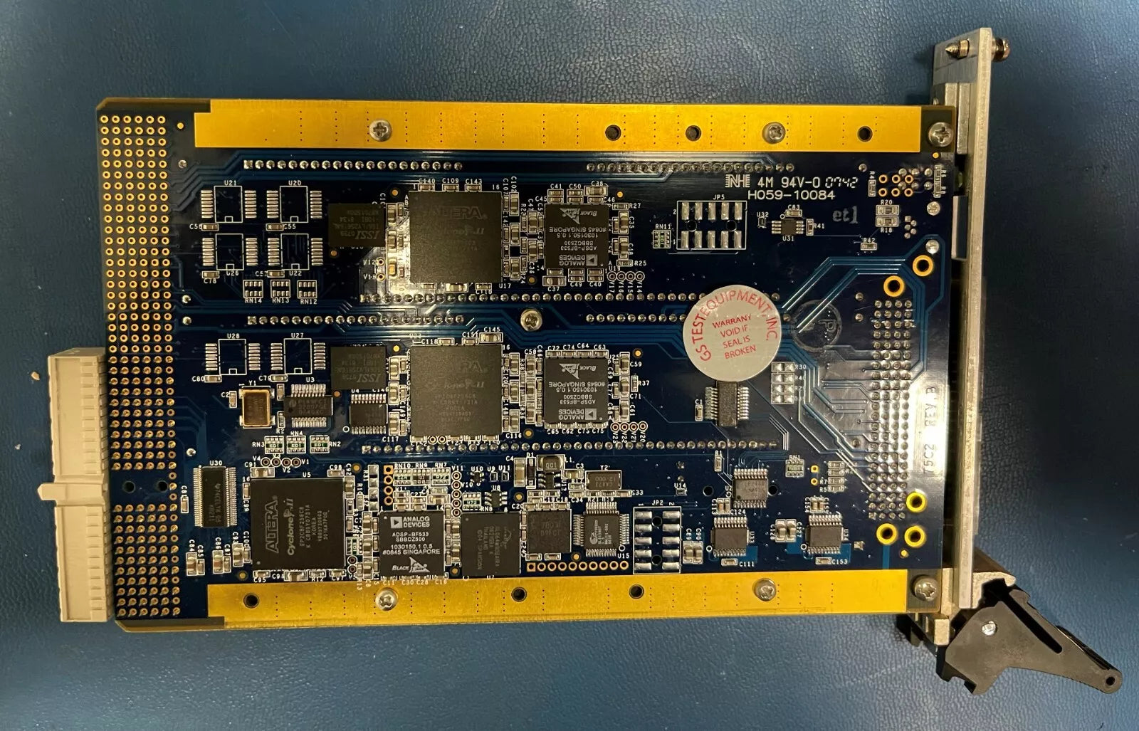 NAI 75C2 Single Slot 3U cPCI I/O and Comm. Board
