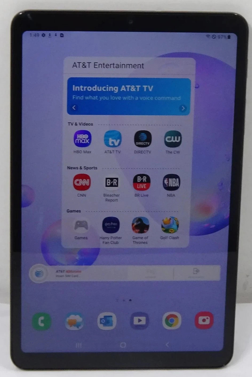 Samsung Galaxy Tab A SM-T307U 2020 32GB Wi-Fi + 4G (AT&T) 8.4" Tablet
