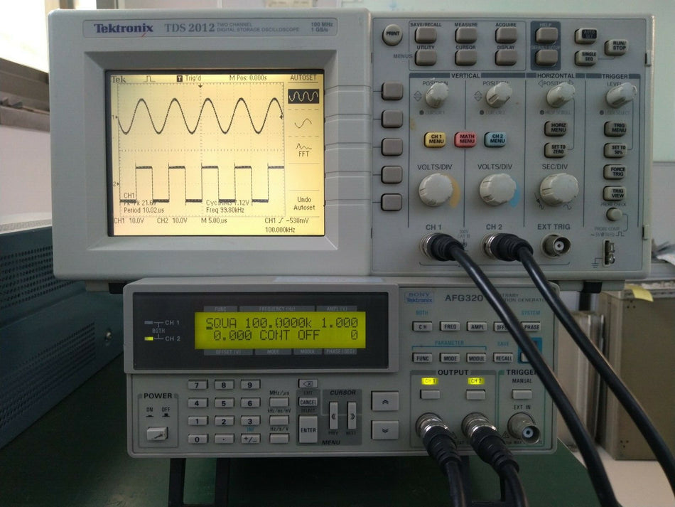 Tektronix Sony AFG320 arbitrary Function Generator - XG eqpt