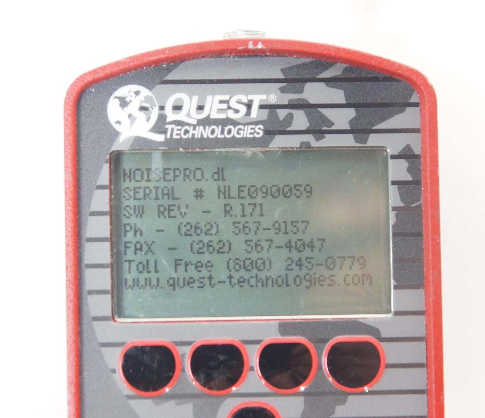 3M QUEST NoisePro DL Personal Noise Dosimeter NP-DL