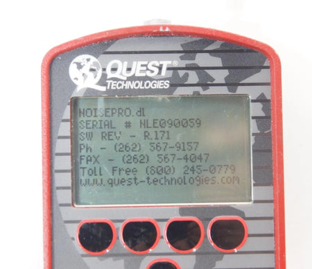 3M QUEST NoisePro DL Personal Noise Dosimeter NP-DL