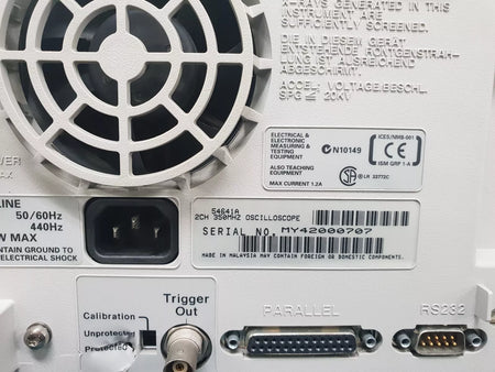 HP/Agilent 54641A 2-Channel 350 MHz Oscilloscope