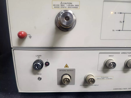 HP/Agilent 8703A 1550nm 130 MHz-20GHz Lightwave Analyzer (0354)