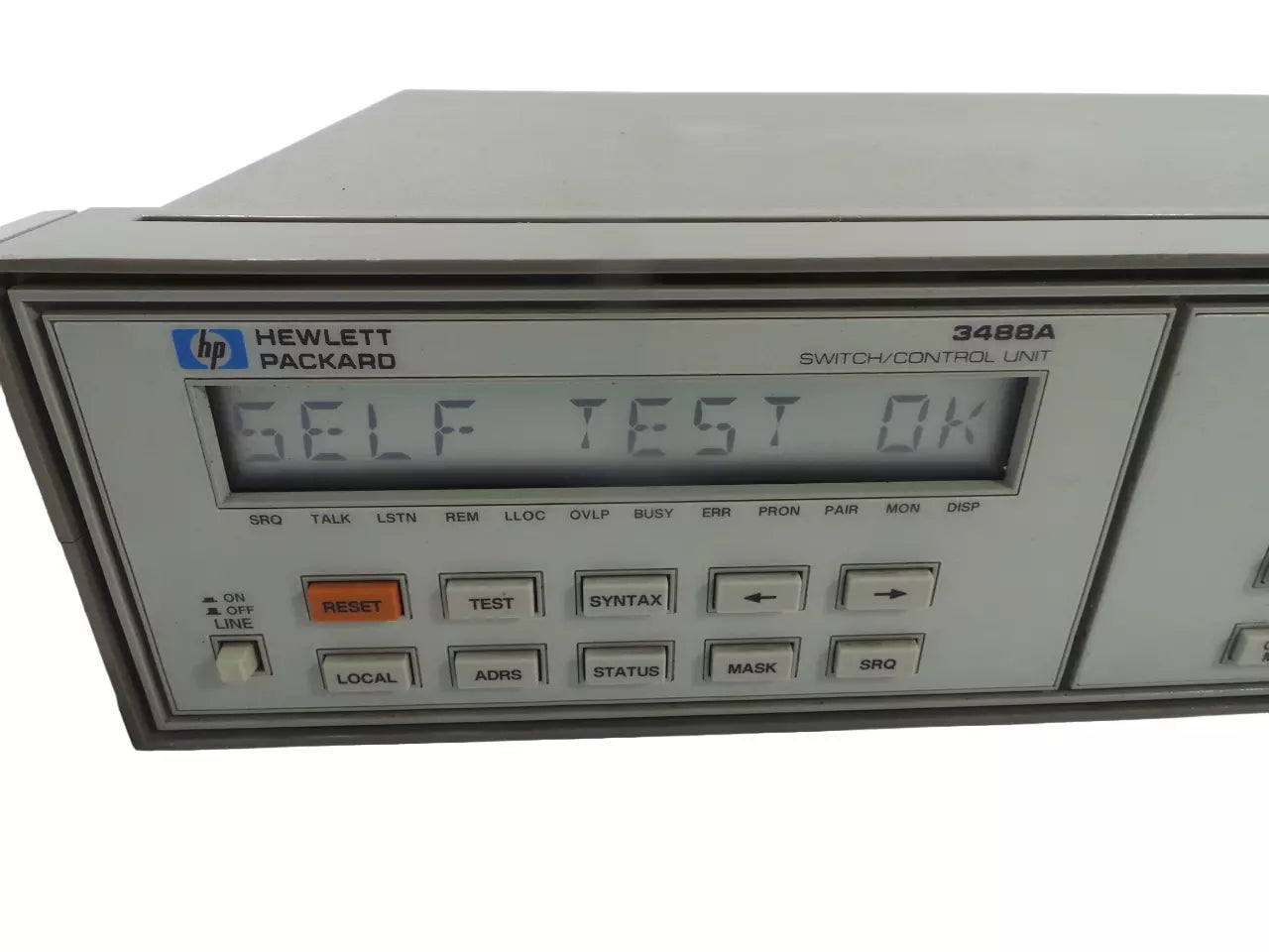 HP 3488A Switch/Control Unit with 2x 44470A Modules