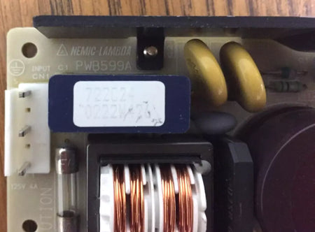 Nemic Lambda PWB599A Printed Circuit Board & Power Supply