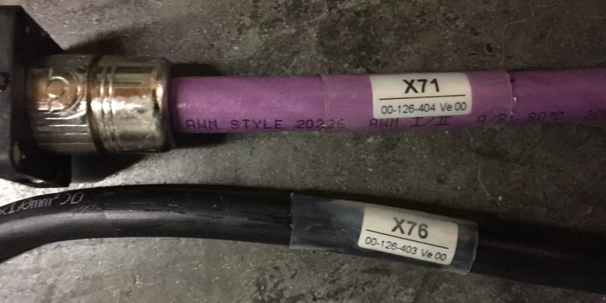 Kuka Robotics X91and X98 Group Cables & 2 Tubes 25M Each