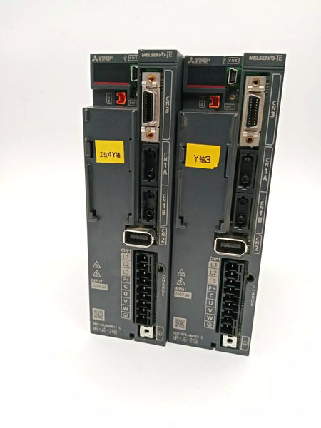 Mitsubishi Electric MR-JE-20B Digital AC Servo Amplifier Set of 2pcs