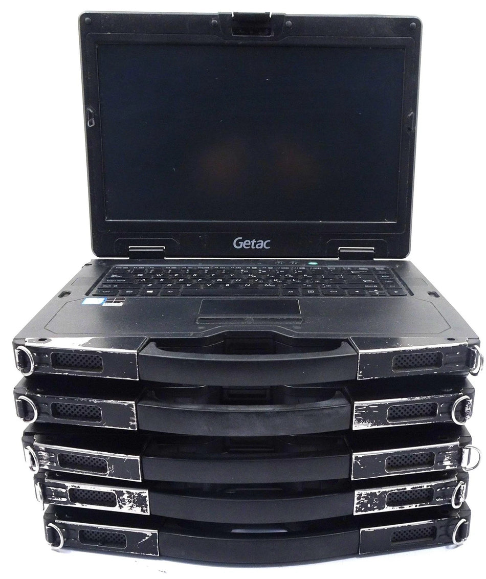 Lot 5 Getac S410 Core i5-6300U 2.40GHz No RAM No HD Laptops