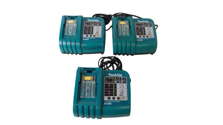 LOT OF 3 Makita DC18RA Rapid Fast Charger  Battery Charger - Free Shipping