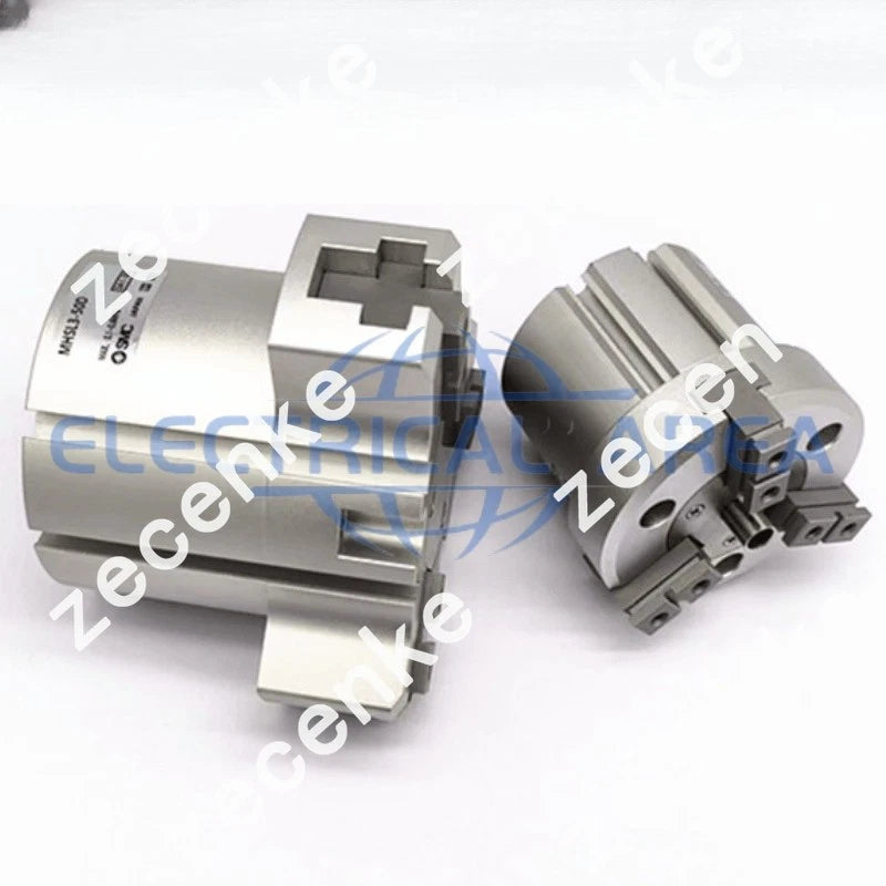 SMC New MHSL3-25D Extended Three Claw Finger Gripper Cylinder