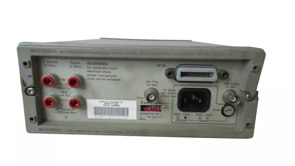 HP 3478A Multimeter - High-Performance Electronic Measuring Device