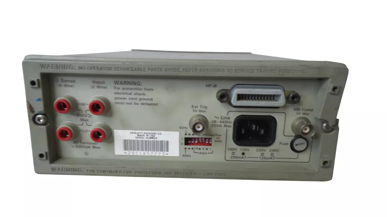 HP 3478A Multimeter - High-Performance Electronic Measuring Device