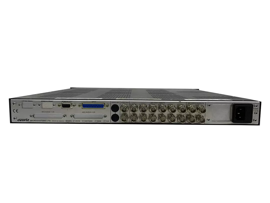 Evertz X1202S SDI Router 12x2: Compact Routing Solution for Video Production