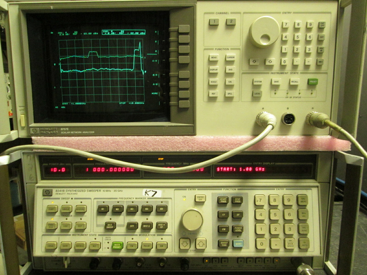 HP 8757E Scalar Network Analyzer