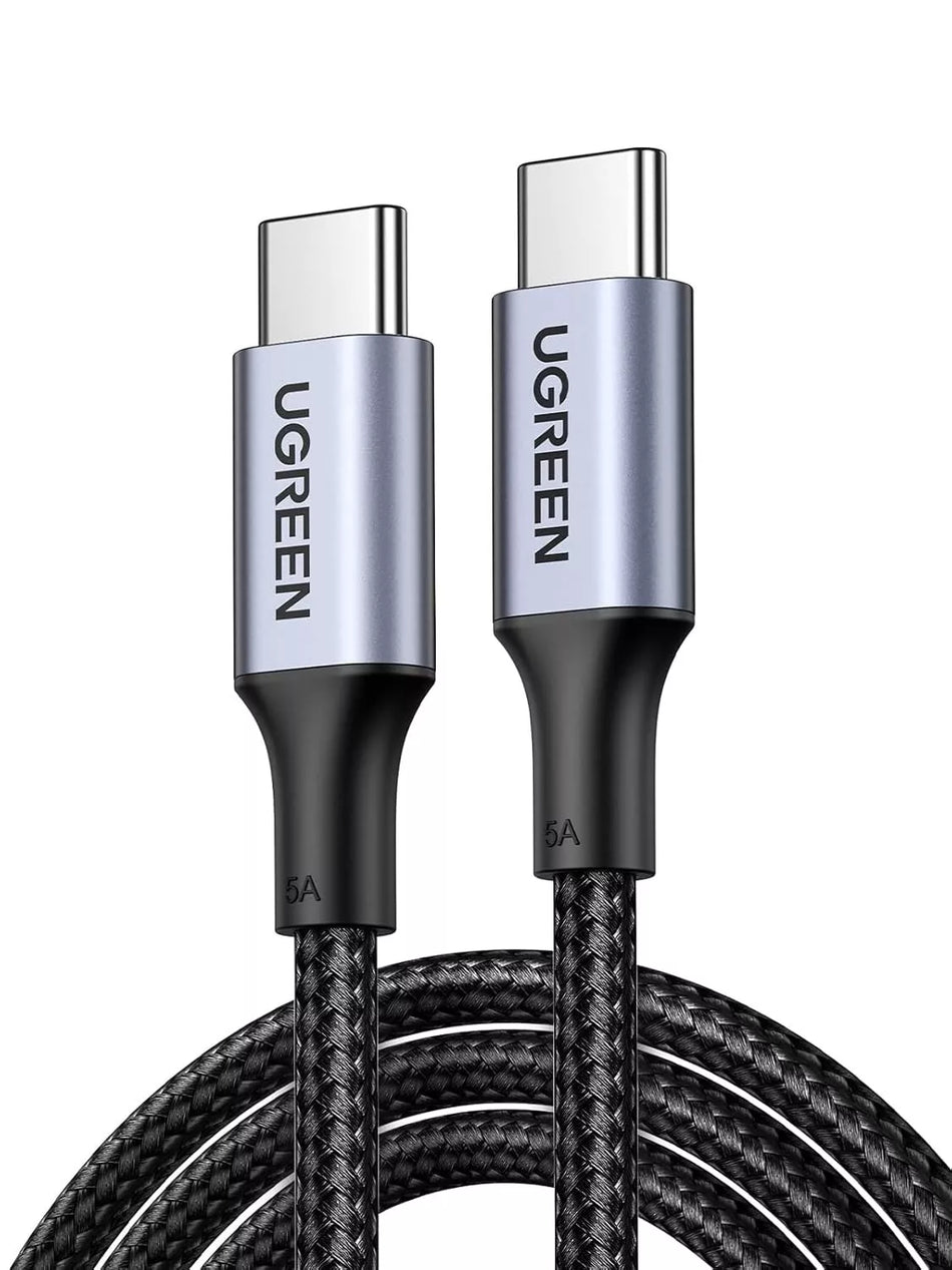 UGREEN 100W USB-C to USB-C Fast Charging Cable for MacBook, iPad, Samsung, Pixel