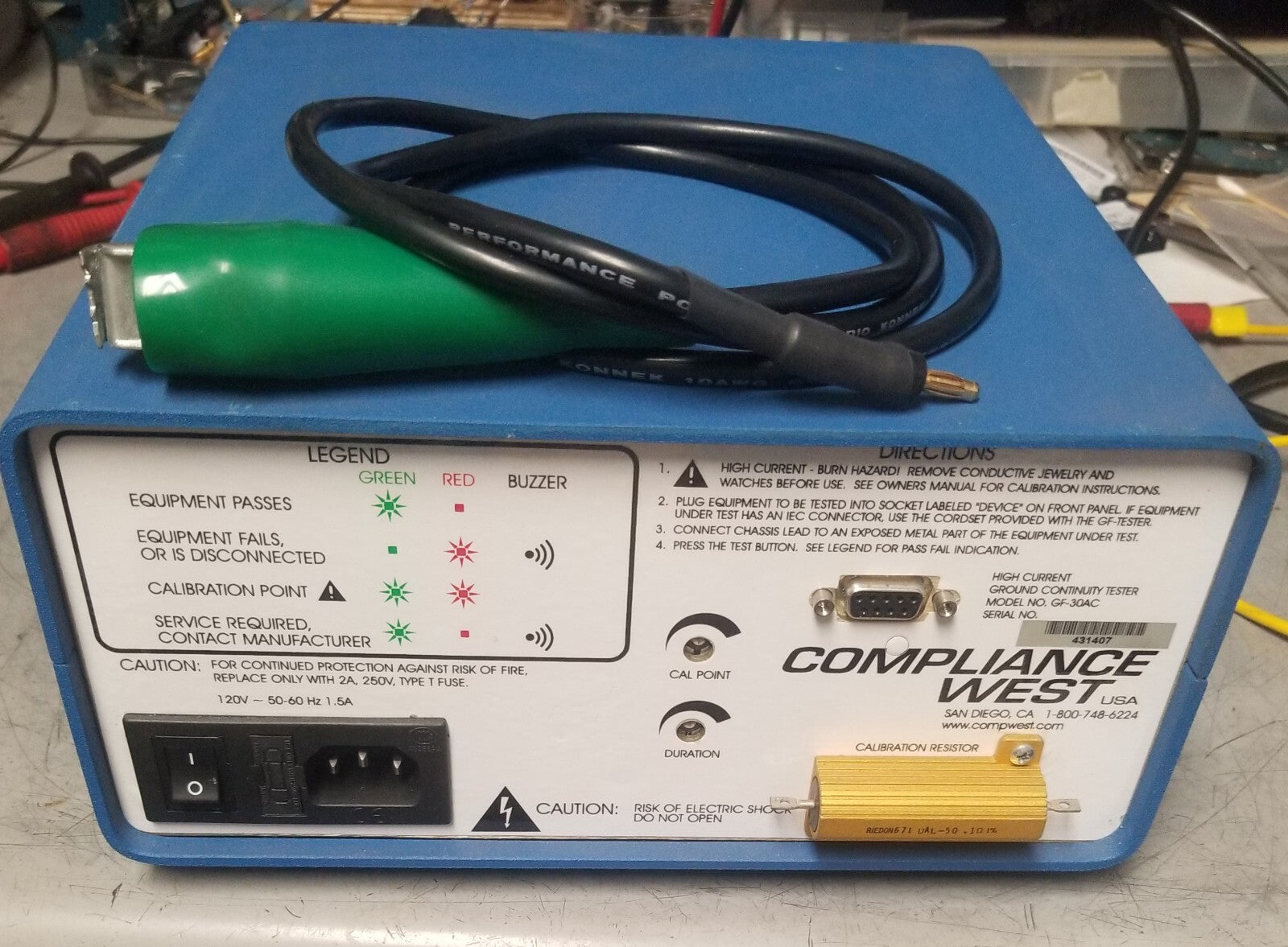 Ground Safety Tester