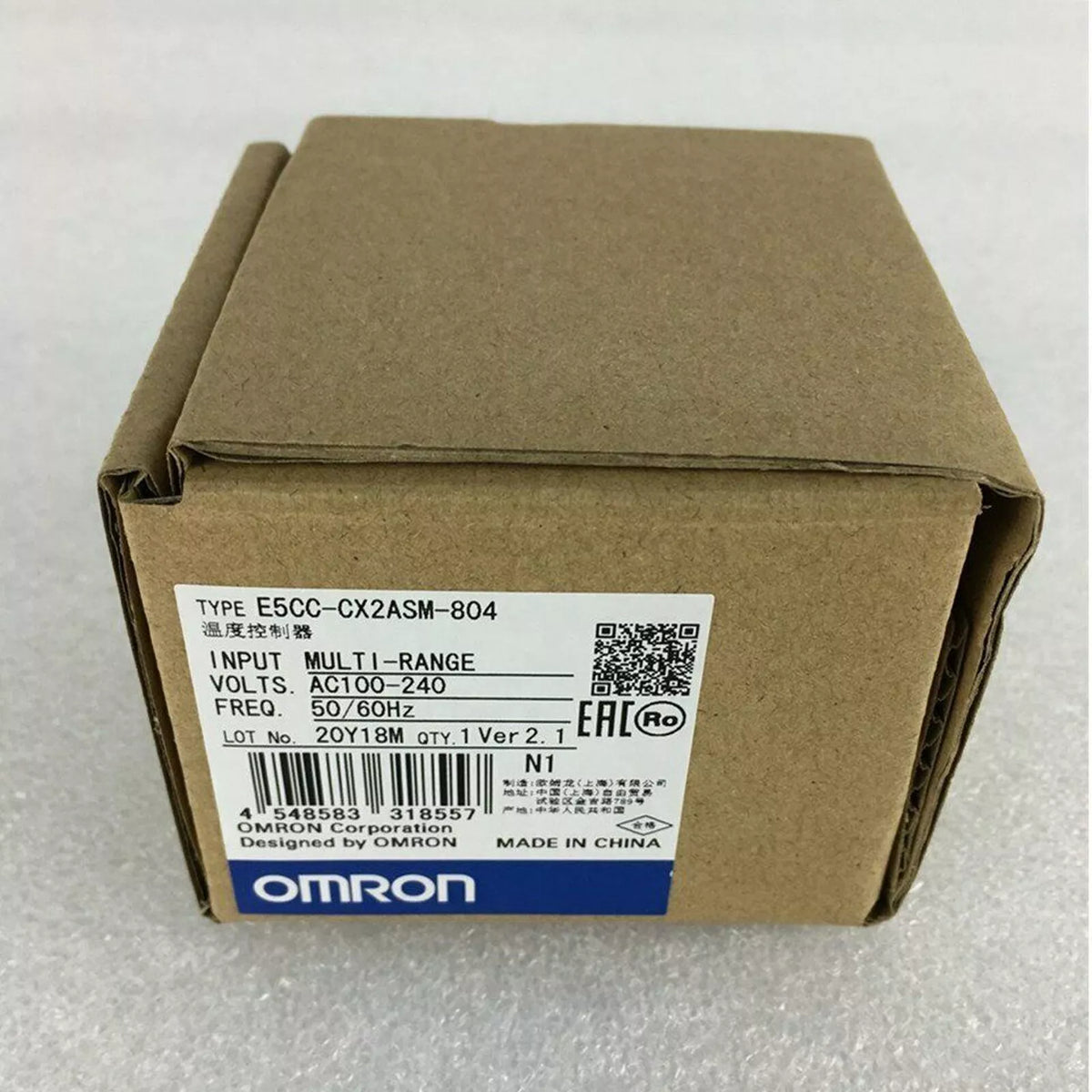 OMRON E5CC-CX2ASM-804 Temperature Controller - New in Box