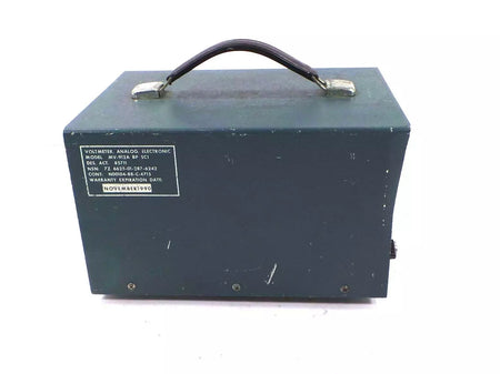 Millivac Instruments MV-912A-BP-SC1 AC Millvoltmeter