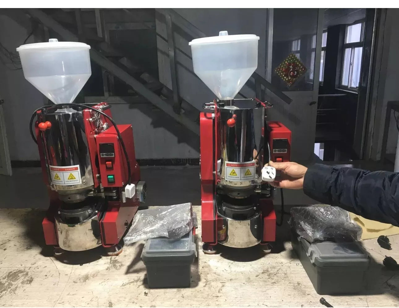 Rice Cracker Machine 1520W 220V Rice Cake Popping Machine