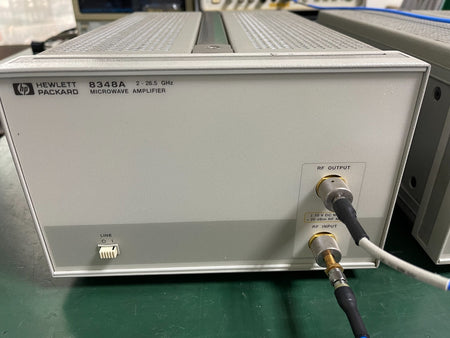 HP Agilent 8348A 2GHz - 26.5GHz Microwave Amplifier _ 0572_0573