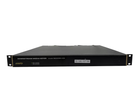 Evertz 9625DSK-LGA Downstream Media Keyer for Professional Broadcasting