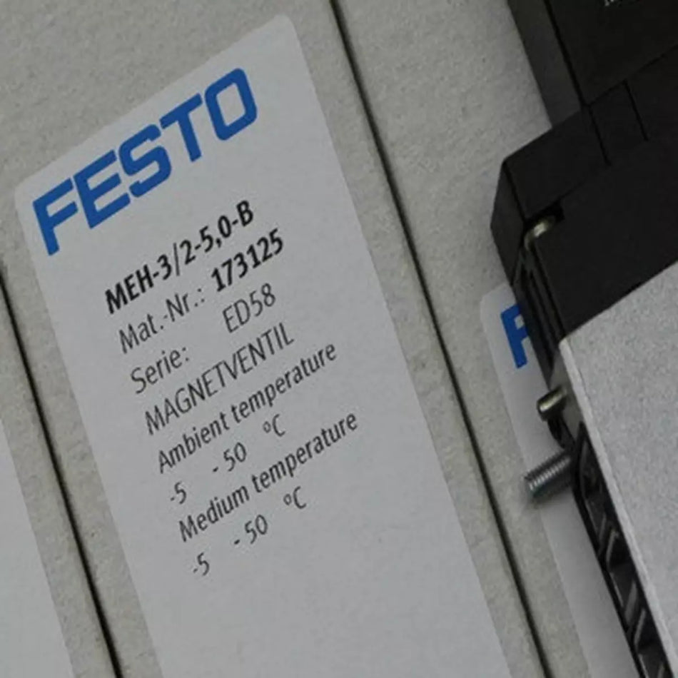 Festo MEH-3/2-5,0-B 173125 Solenoid Valve