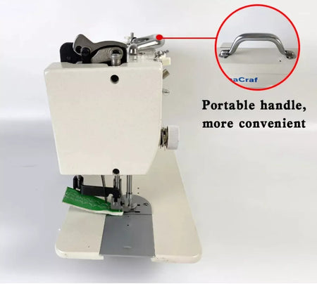 7'' Inch Arm Walking Foot Zigzag Stitch Sewing Machine for Leather