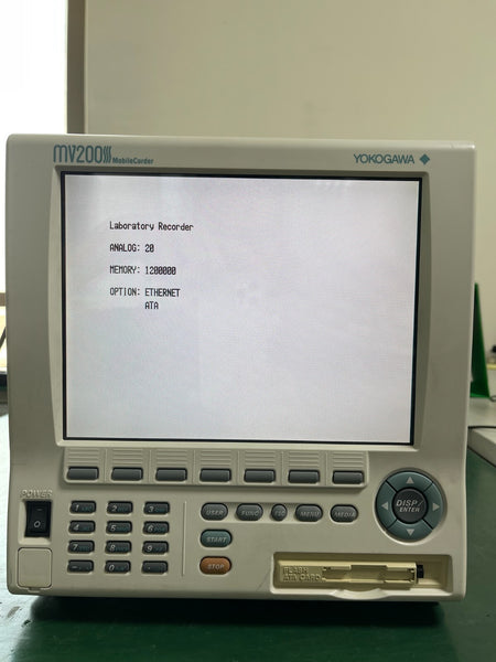 YOKOGAWA MV200 MobileCorder MV-220-3-2-1-1D , Style S4_7698 - XG eqpt