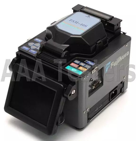 Fujikura FSM-40S SM MM Fiber Core Alignment Fusion Splicer FSM40S A w/ Cleaver - XG eqpt