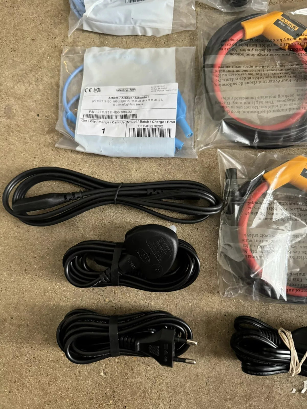 Fluke 1738/EUS/WWG Power Logger Kit 3 Phase with Bag