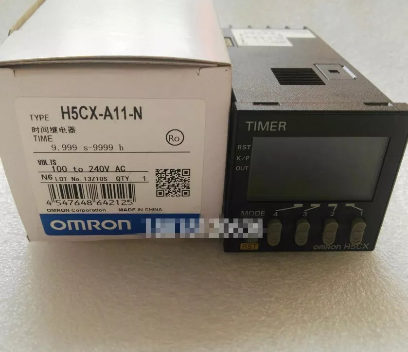 OMRON H5CX-A11-N 100-240VAC Digital Timer in Box