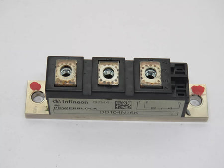 Set of 3 Infineon DD104N16K Diode Module 1 Pair Series 1.6KV 104A