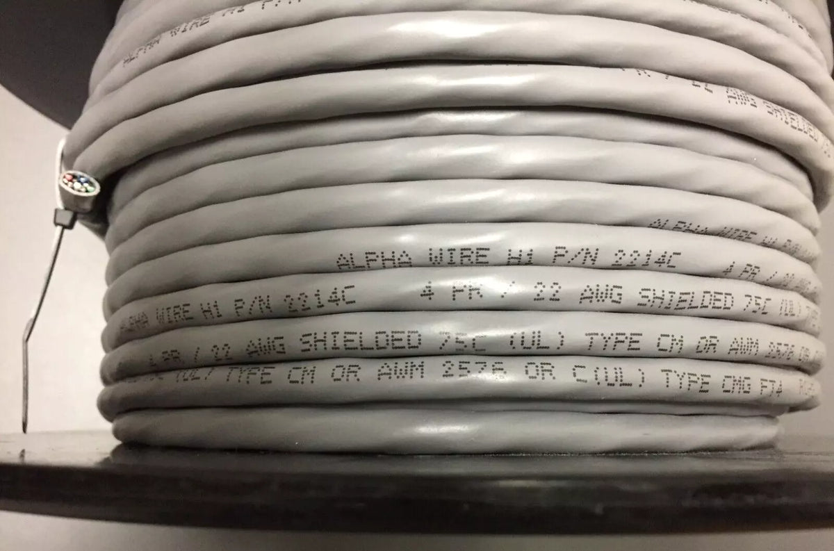 Alpha 2214C 22 AWG 4 Pair Communication & Control Cable