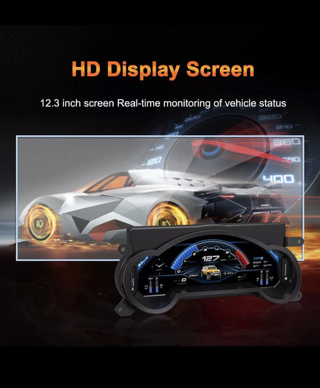 Toyota FJ Cruiser Digital LCD Speedometer Dashboard