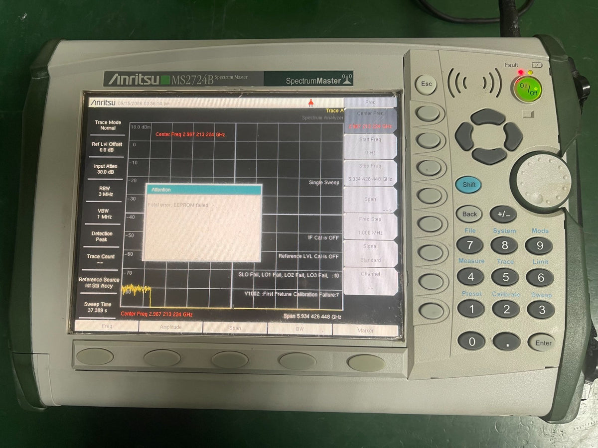 Anritsu MS2724B Spectrum Master _4121 - XG eqpt