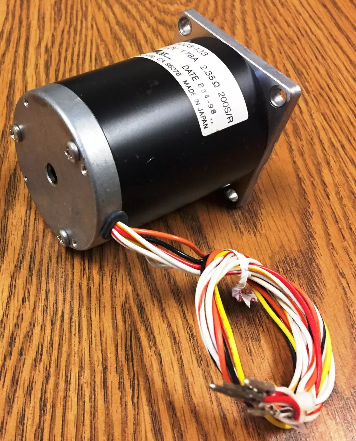 Applied Motion 5023-123 Stepper Motor DC 4.2V 1.78A 2.35Ω 200 S/R