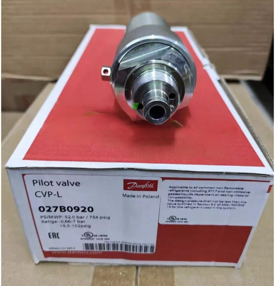 Danfoss 027B0920 CVP-L Constant Pressure Pilot Valve