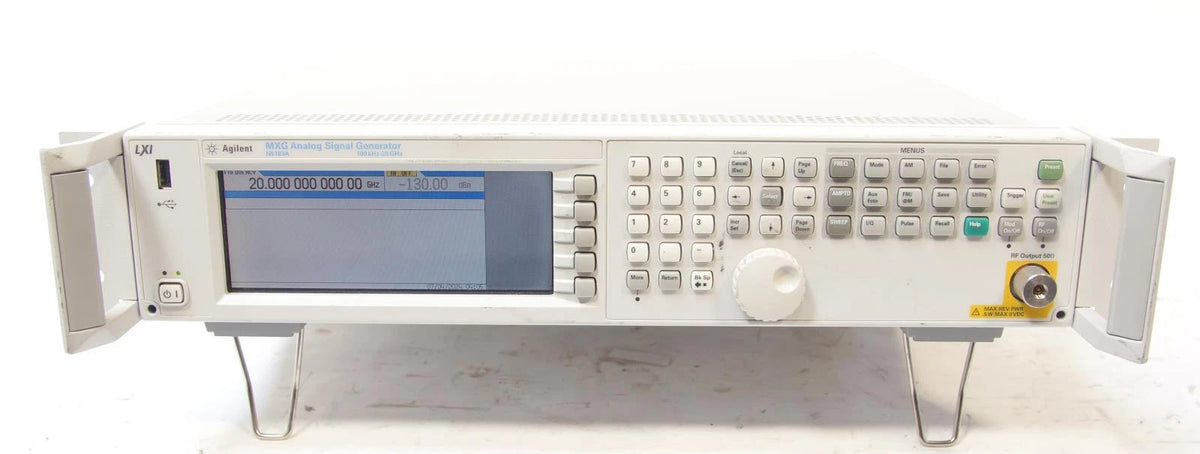 Agilent N5183A 20GHz MXG RF Analog Signal Generator OPT 006 1E1 1ER 520 UNZ