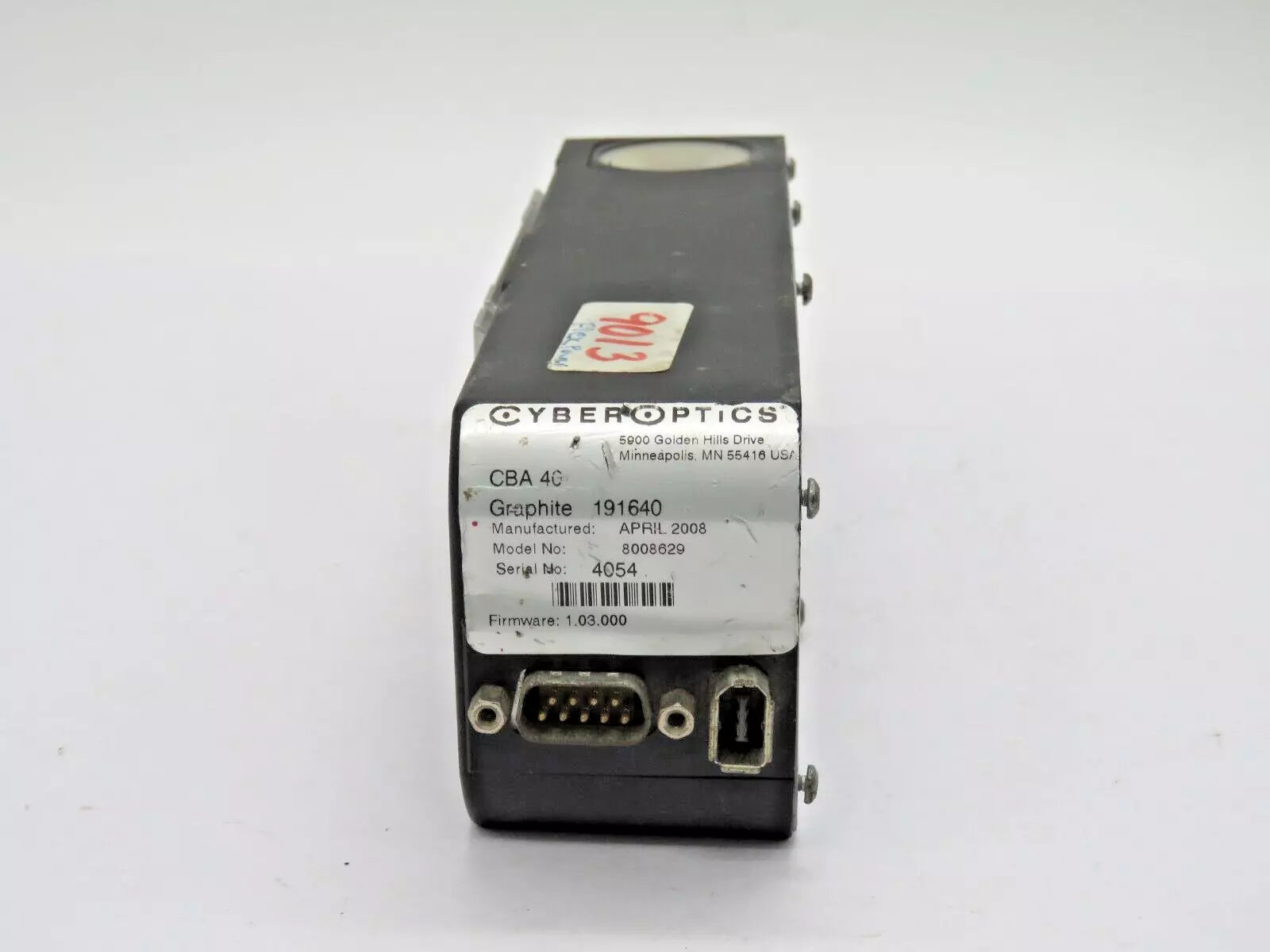 Cyber Optics 8008629 Digital Firewire Graphite Camera - 191640 CBA 40
