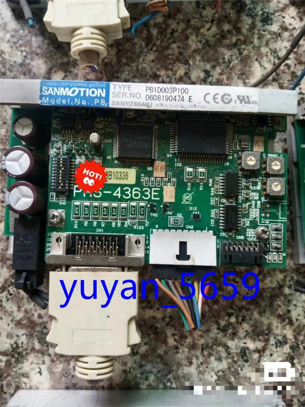 1PC Used Sanyo Denki PB1D003P100 Stepper Driver #879 LY
