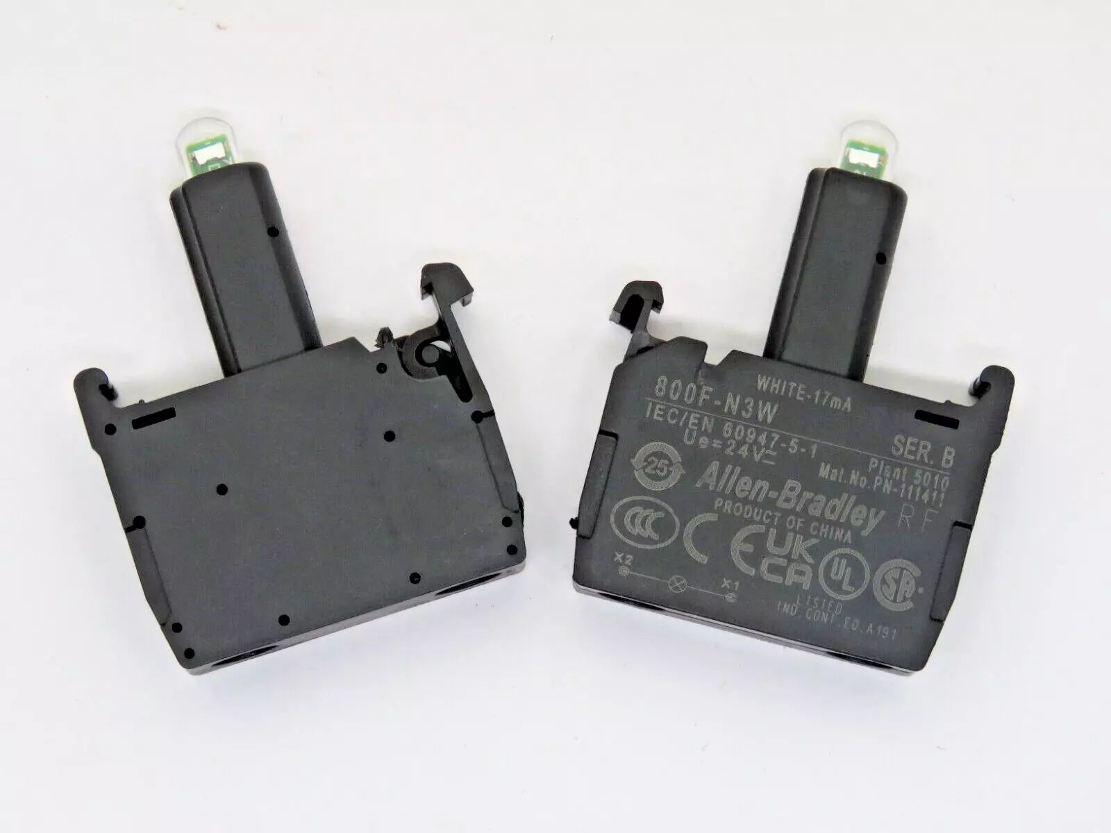 Allen-Bradley 800F-N3W Integrated LED Lamp Module 24 V AC - NEW OPENBOX