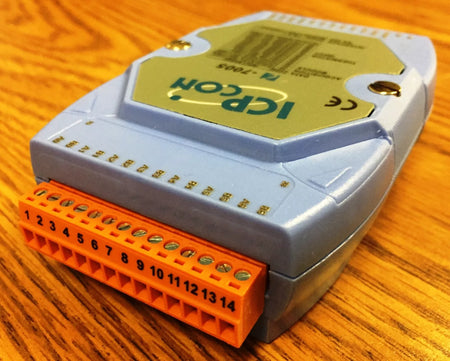 ICP I-7005 8-Channel Thermistor Input and 6-Channel Alarm Output Module