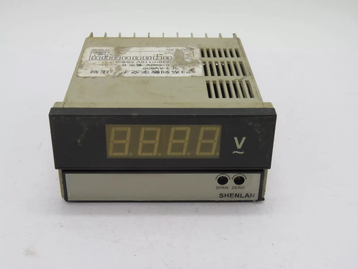 Shenlan SB3-AV600 Voltage Power Meter 220V 50/60Hz