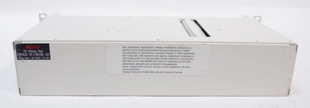 Ciena CN 2150 Passive Optical Multiplexer Chassis w 2x CN-100-D4L 2x CN-100-C4H