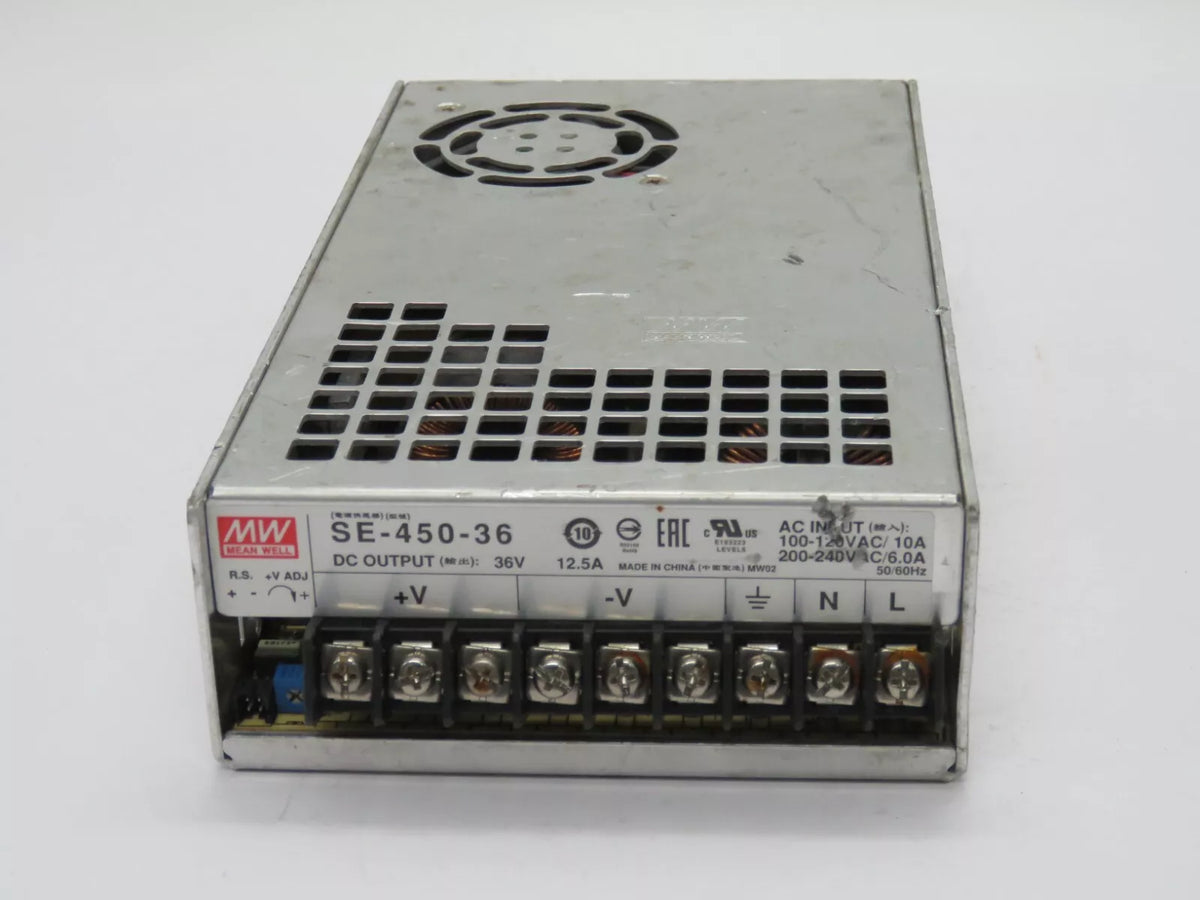 MeanWell SE-450-36 Power Supply AC-DC ENCLOSED - SE Series