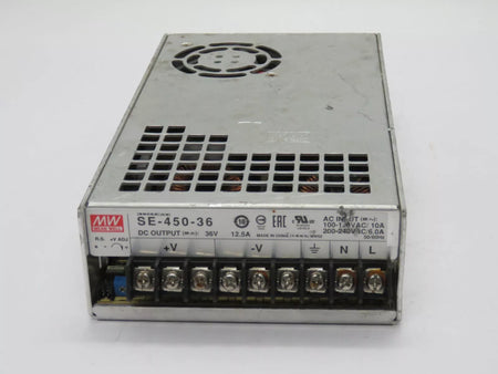 MeanWell SE-450-36 Power Supply AC-DC ENCLOSED - SE Series