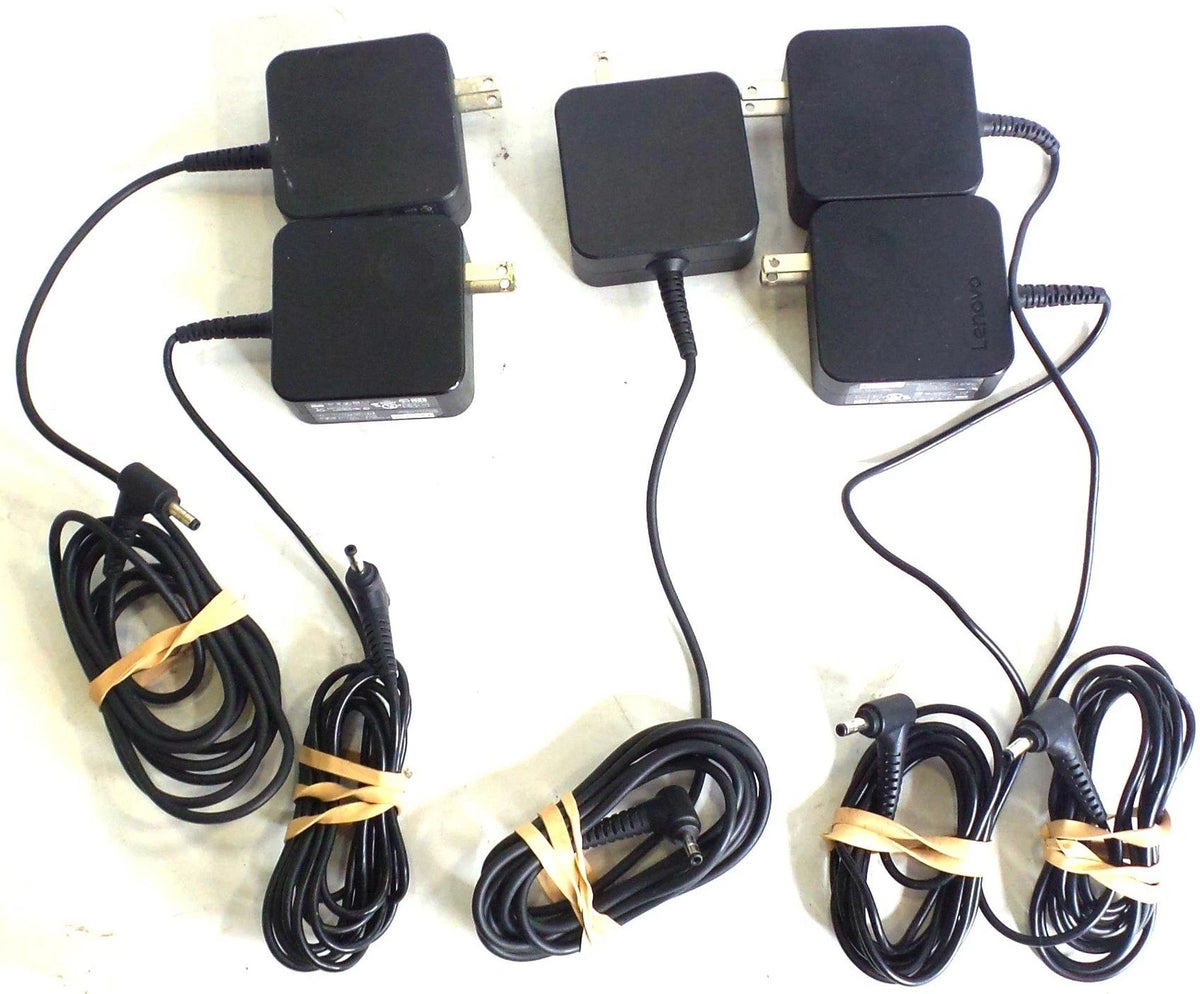 Lot of 5 Lenovo  AC charger 20V/2.25A/45W - Free Shipping